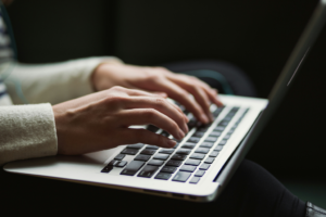 Hands & Laptop