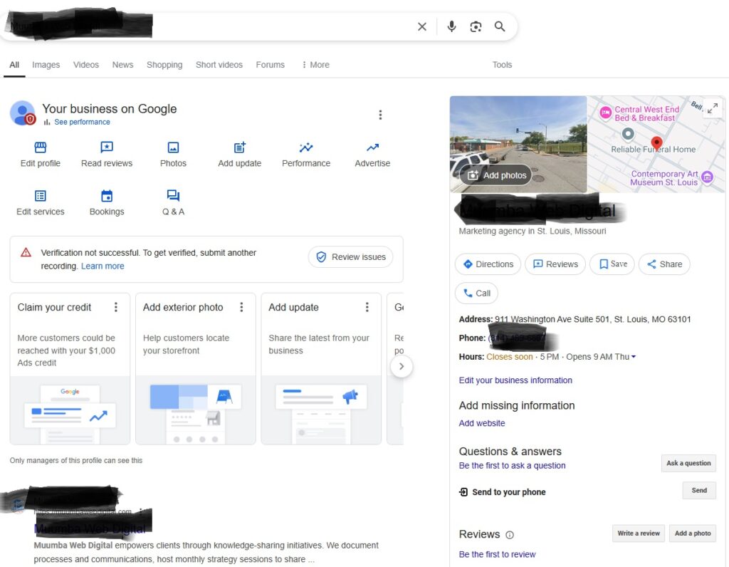 Google My Business