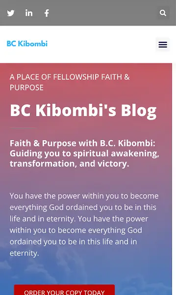 BC Kibombi Blog Store