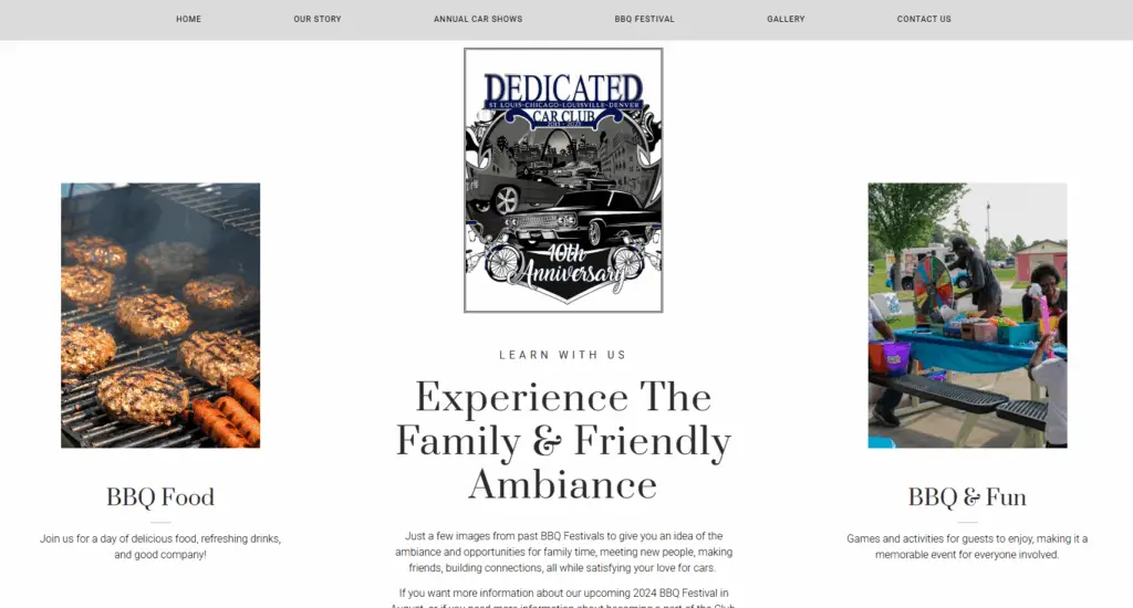 Événement dédié au club automobile