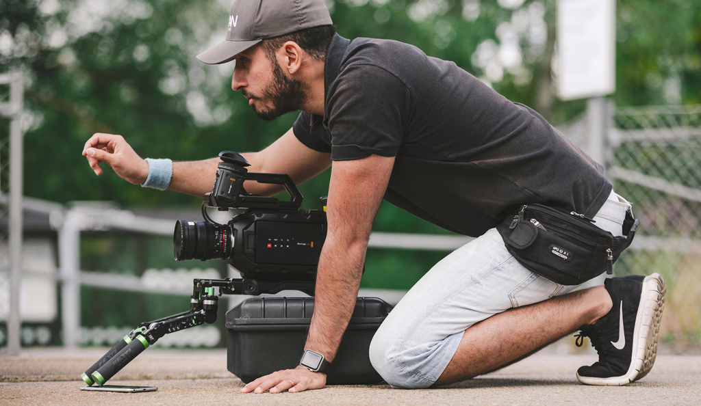 MWD - A Man Cameraman working