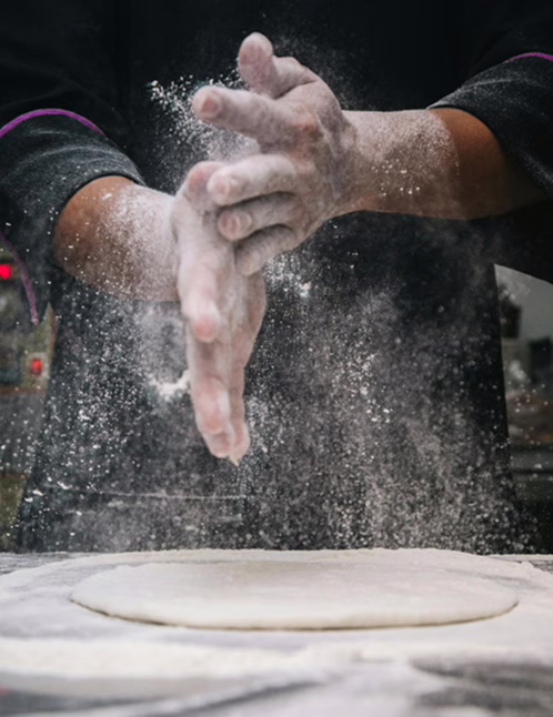 MWD - Chef's Hands Preparing Food
