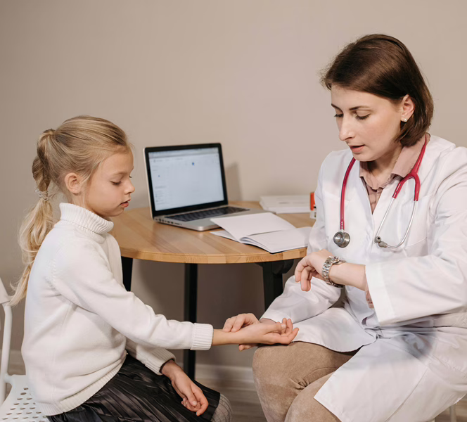 MWD - Doctor Checking A Child