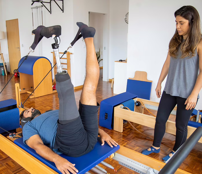 MWD - Amputee Man In Rehab