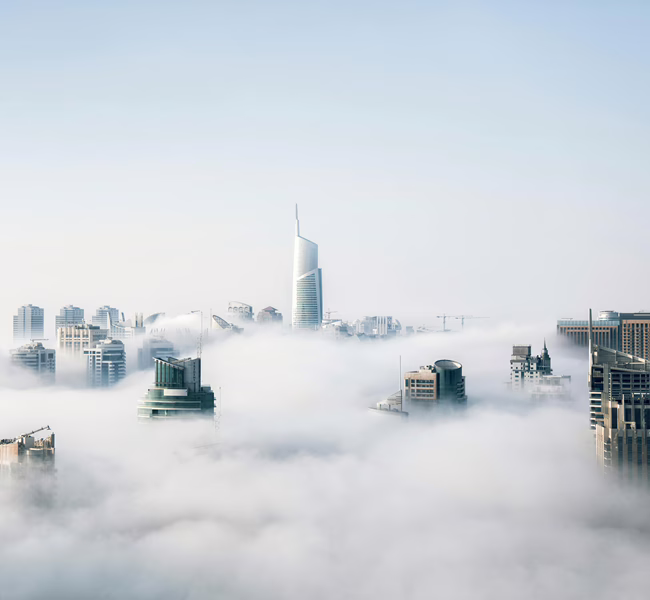 MWD - Fog Over A City