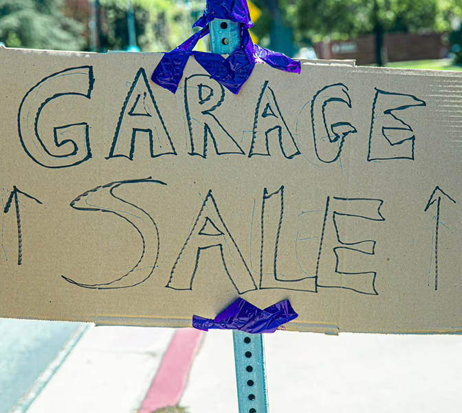 MWD - Panneau de vente de garage