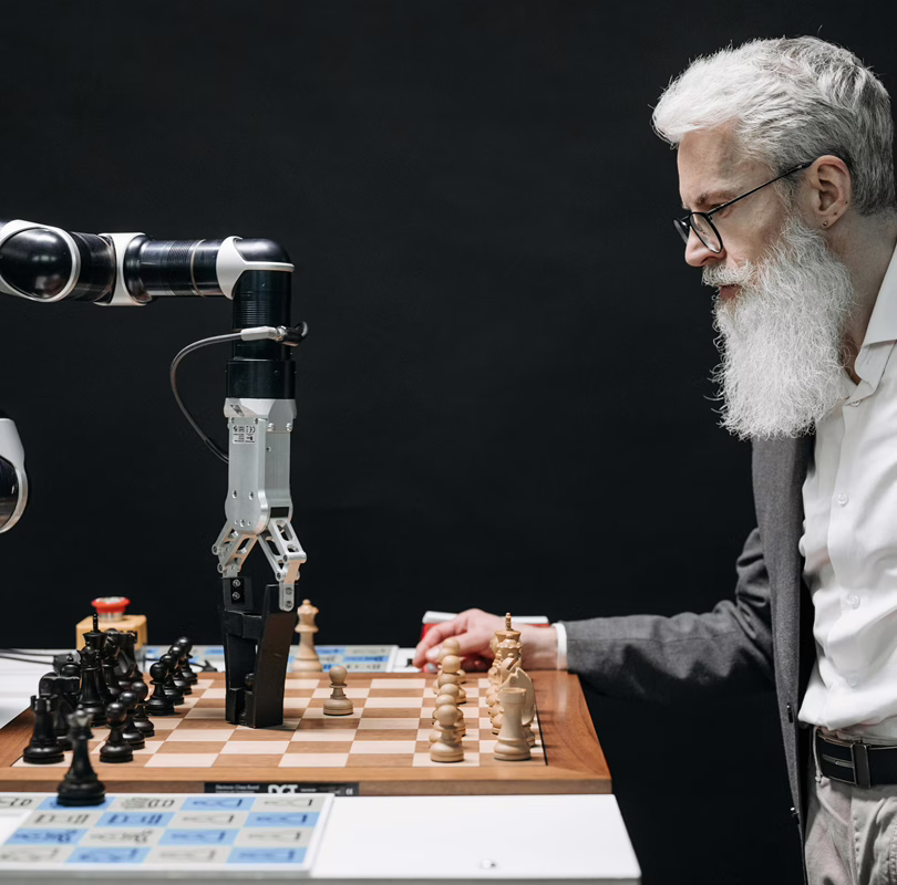 MWD - Hombre contra Máquina - Jugando Ajedrez