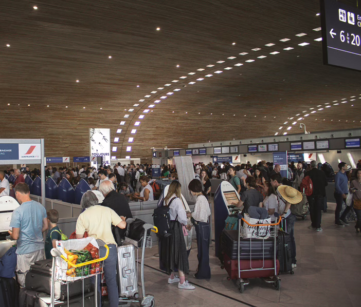 MWD - Passengers In Airport Terminal