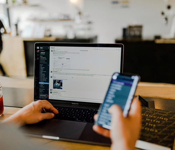 MWD - Woman Checking Email Messages on Her Laptop