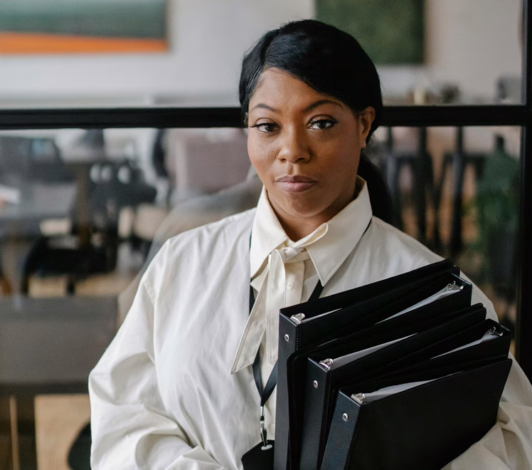 MWD - Classeurs Black Lady Holder