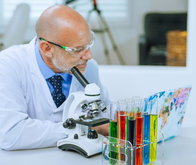 MWD - Man Conducting Research