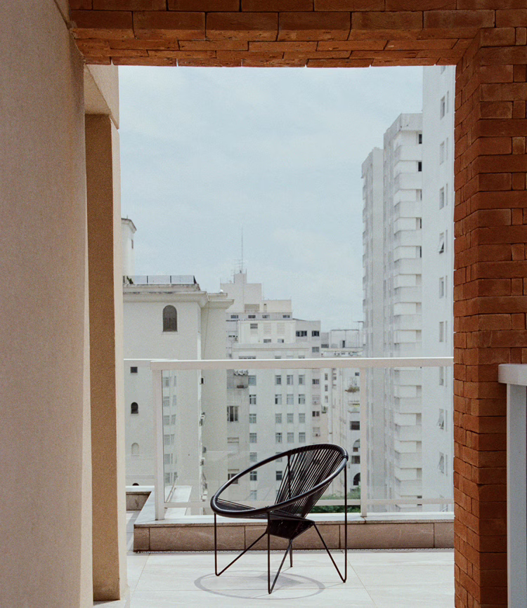 MWD - Bonita vista a través del balcón